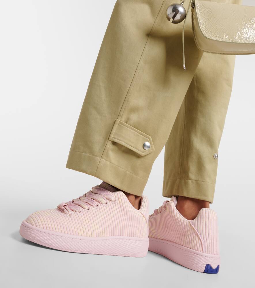 Burberry New Trainer checked canvas sneakers