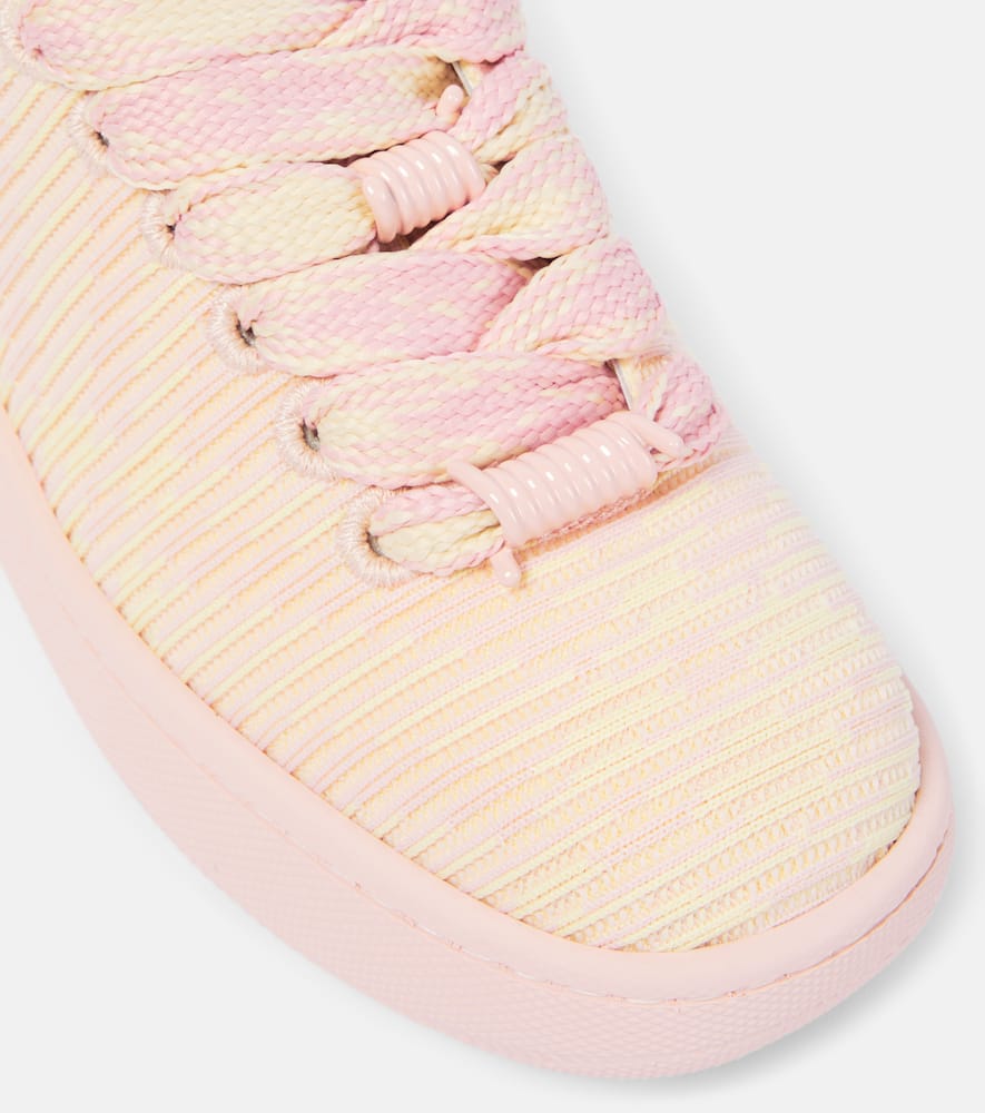 Burberry New Trainer checked canvas sneakers