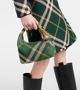Burberry Peg Mini Burberry Check tote bag