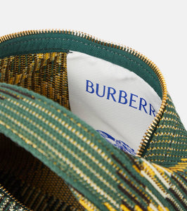 Burberry Peg Mini Burberry Check tote bag