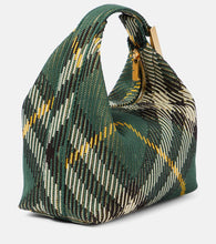 Burberry Peg Mini Burberry Check tote bag