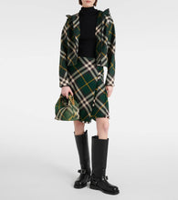 Burberry Peg Mini Burberry Check tote bag