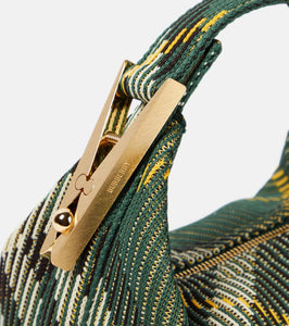 Burberry Peg Mini Burberry Check tote bag
