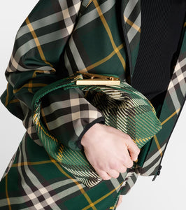 Burberry Peg Mini Burberry Check tote bag