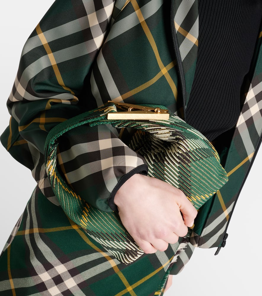 Burberry Peg Mini Burberry Check tote bag