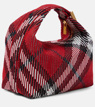 Burberry Peg Small jacquard duffel bag