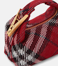 Burberry Peg Small jacquard duffel bag