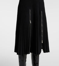 Burberry Pleated jersey midi dress