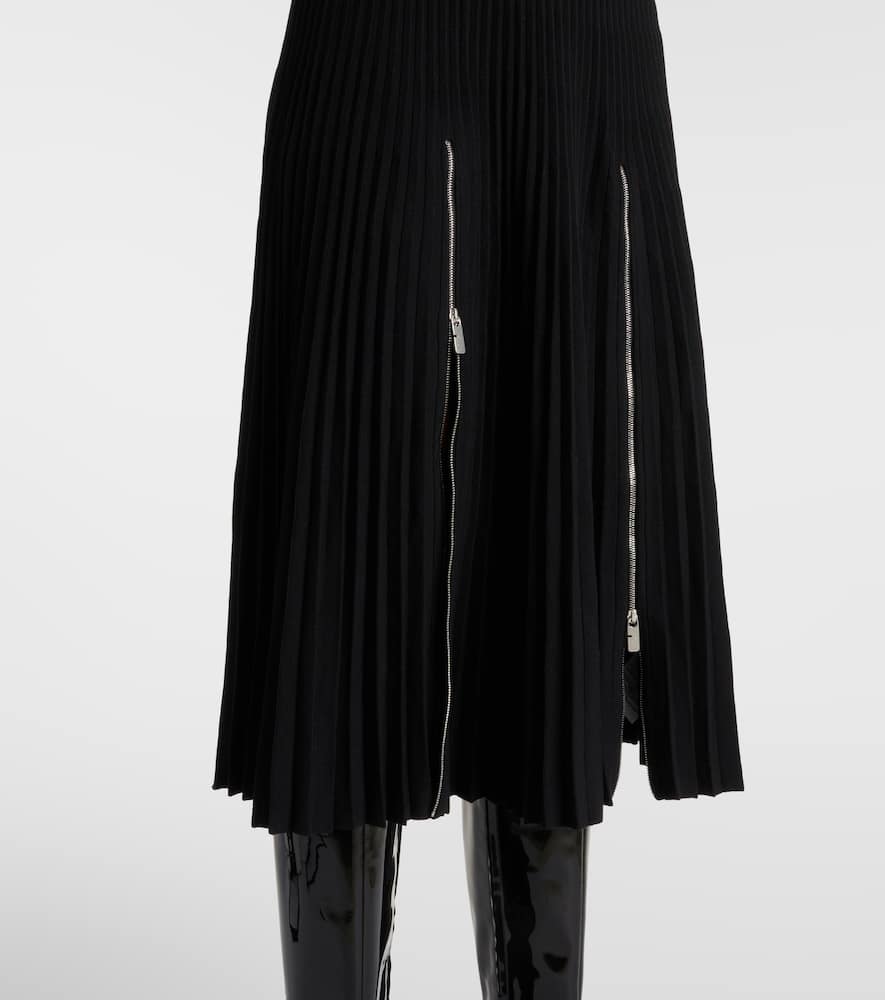 Burberry Pleated jersey midi dress