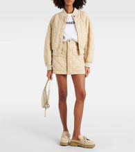 Burberry Quilted oversized bomber jacket