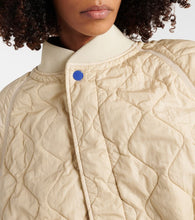 Burberry Quilted oversized bomber jacket