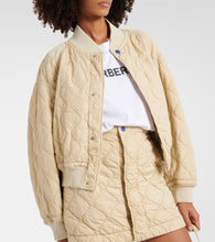 Burberry Quilted oversized bomber jacket