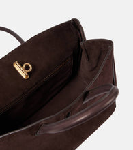 Burberry Rocking Horse Medium suede tote bag