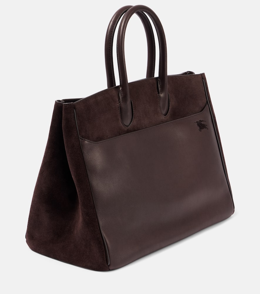 Burberry Rocking Horse Medium suede tote bag