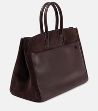 Burberry Rocking Horse Medium suede tote bag