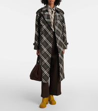 Burberry Rocking Horse Medium suede tote bag