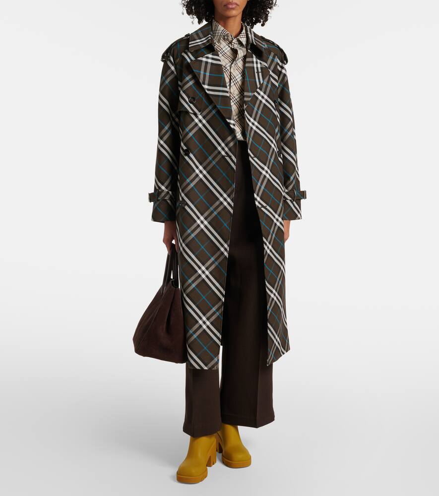 Burberry Rocking Horse Medium suede tote bag