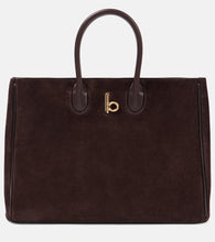 Burberry Rocking Horse Medium suede tote bag. Shop Burberry Tote Bags for women now.