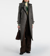 Burberry Rocking Horse Small suede tote bag