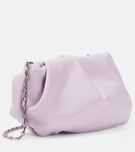 Burberry Rose leather clutch