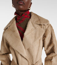 Burberry Shearling trench coat