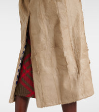Burberry Shearling trench coat