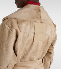 Burberry Shearling trench coat
