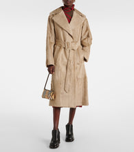 Burberry Shearling trench coat