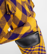 Burberry Shield Micro leather shoulder bag