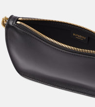 Burberry Shield Micro leather shoulder bag