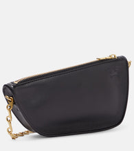 Burberry Shield Micro leather shoulder bag