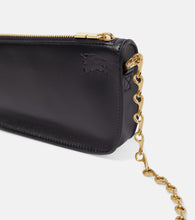 Burberry Shield Micro leather shoulder bag