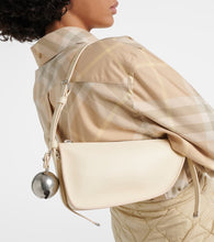 Burberry Shield Mini leather shoulder bag