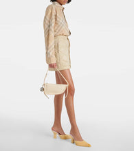 Burberry Shield Mini leather shoulder bag