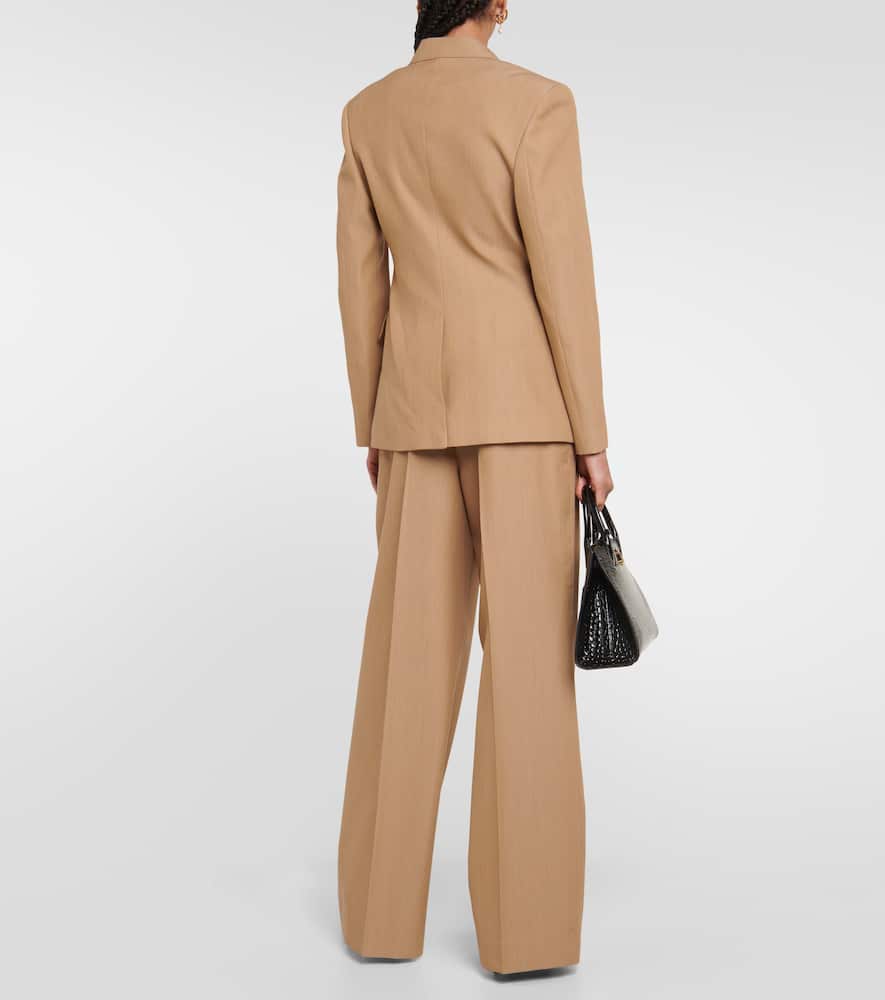 Burberry Single-breasted wool blazer