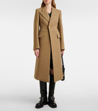 Burberry Single-breasted wool coat