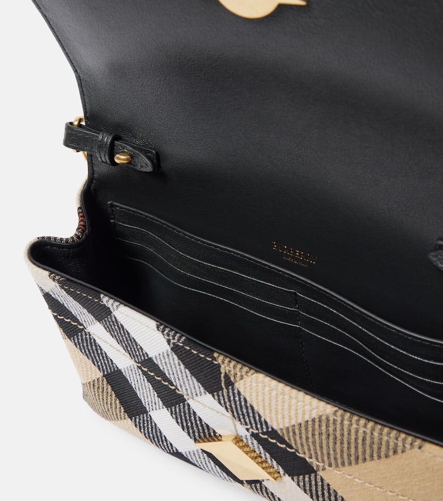 Burberry Snip Burberry Check Mini crossbody bag