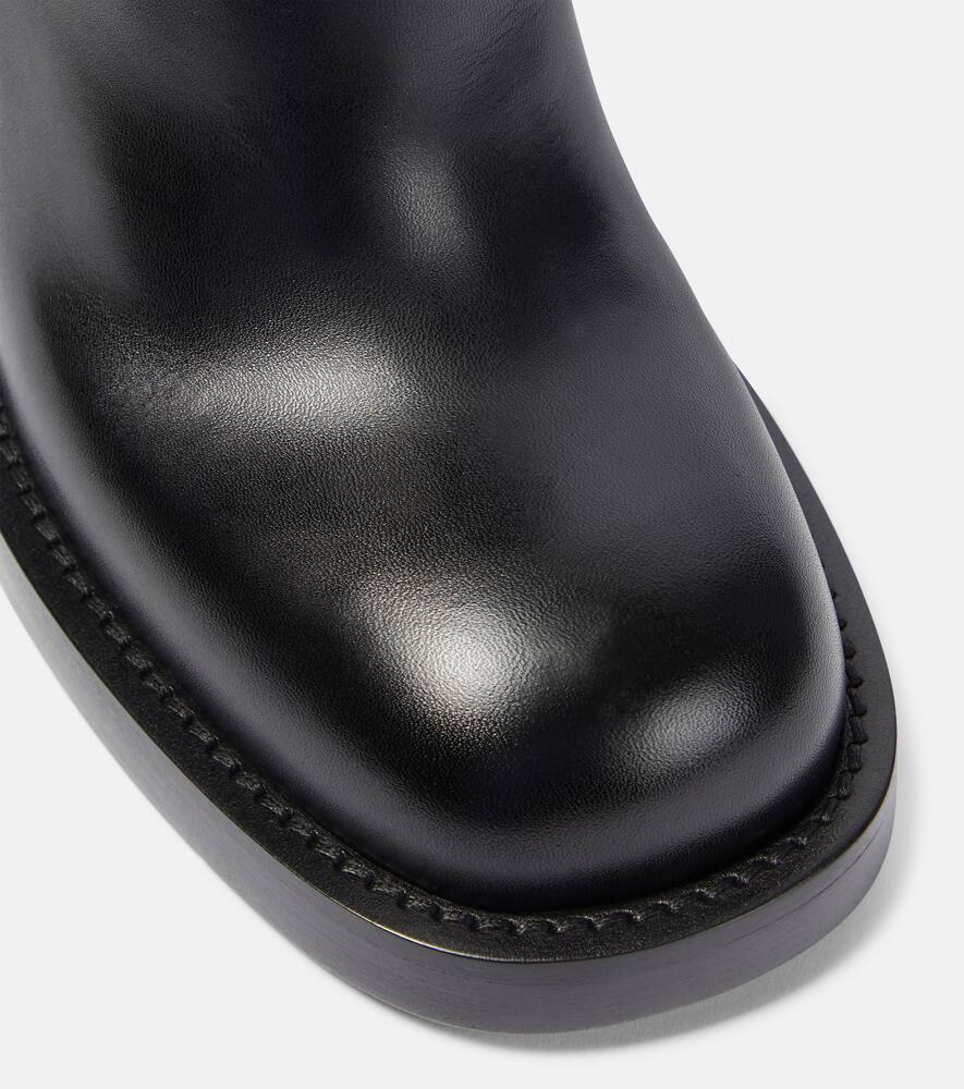 Burberry Stirrup leather knee-high boots