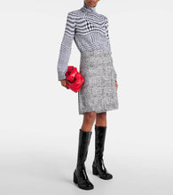 Burberry Stride patent leather knee-high boots