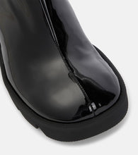 Burberry Stride patent leather knee-high boots