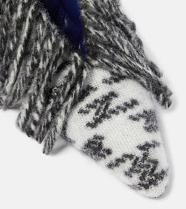 Burberry Sweep 100 fringed wool pumps