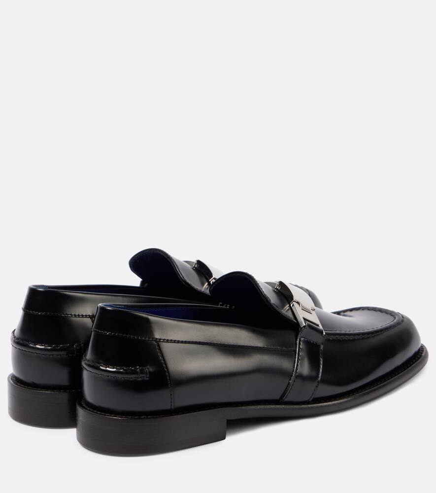 Burberry Tower leather loafers