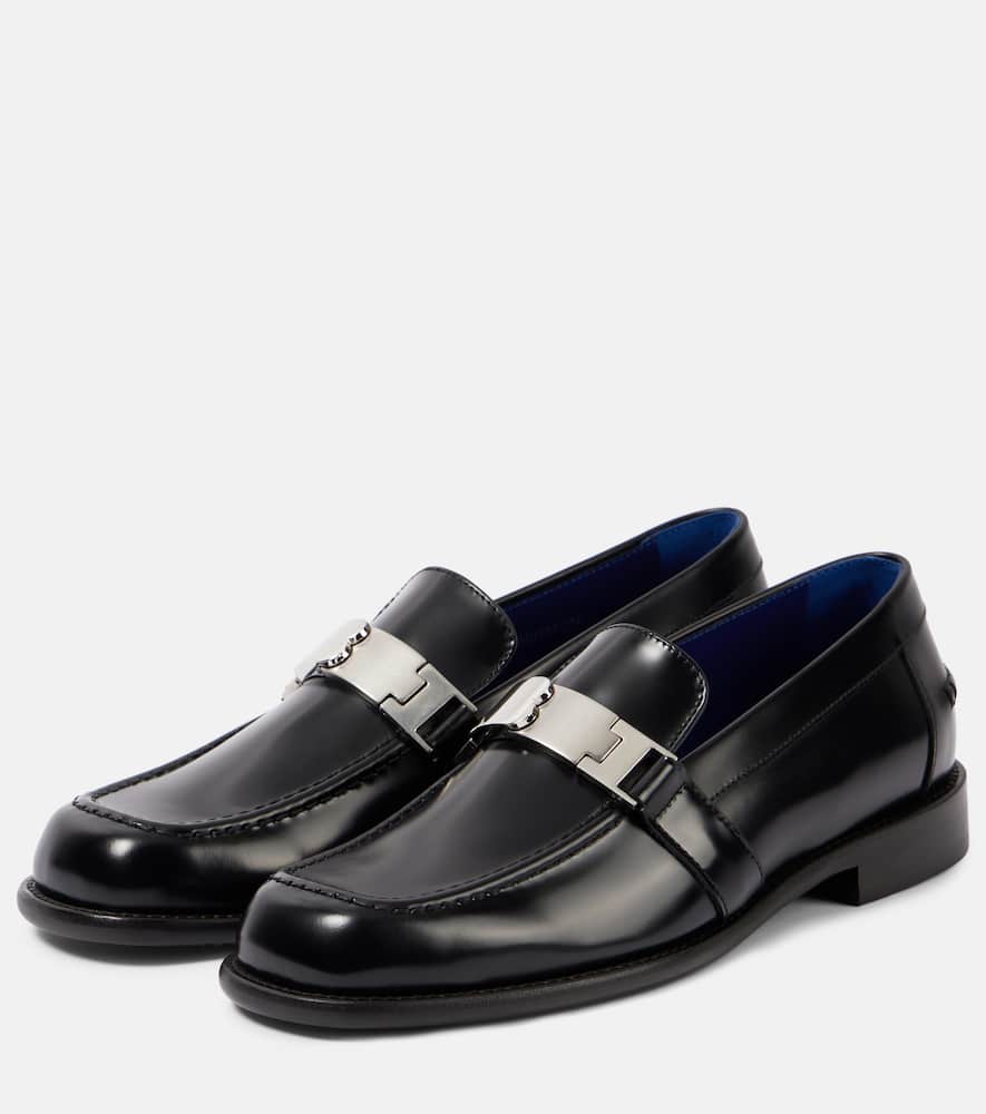 Burberry Tower leather loafers