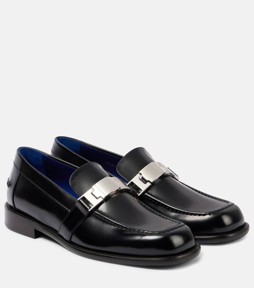Burberry Tower leather loafers