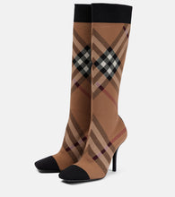 Burberry Vintage Check 105 sock boots