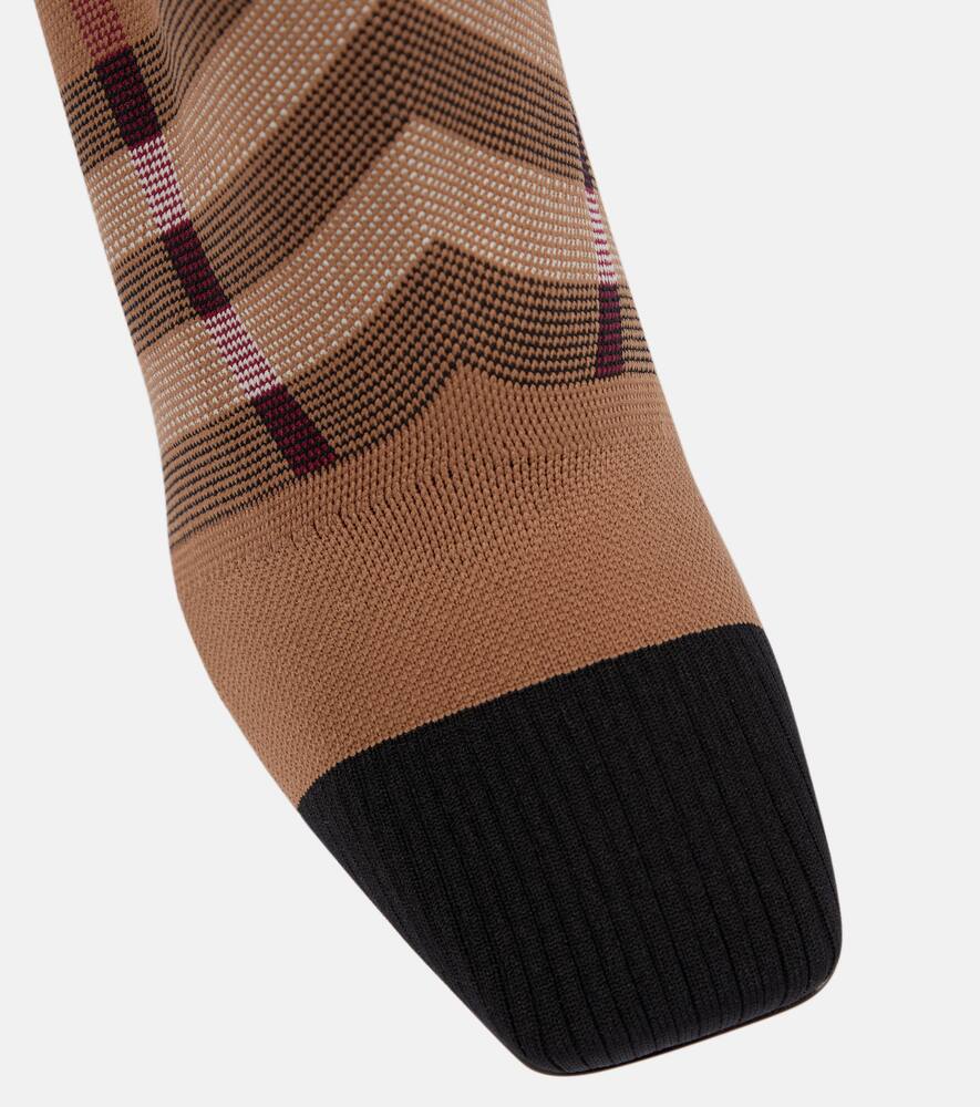 Burberry Vintage Check 105 sock boots