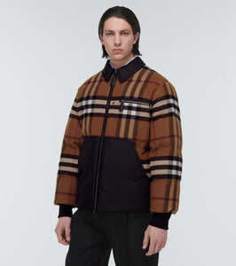 Burberry Vintage Check down jacket