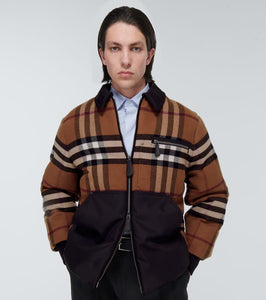 Burberry Vintage Check down jacket