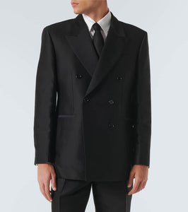 Burberry Wool and silk blazer