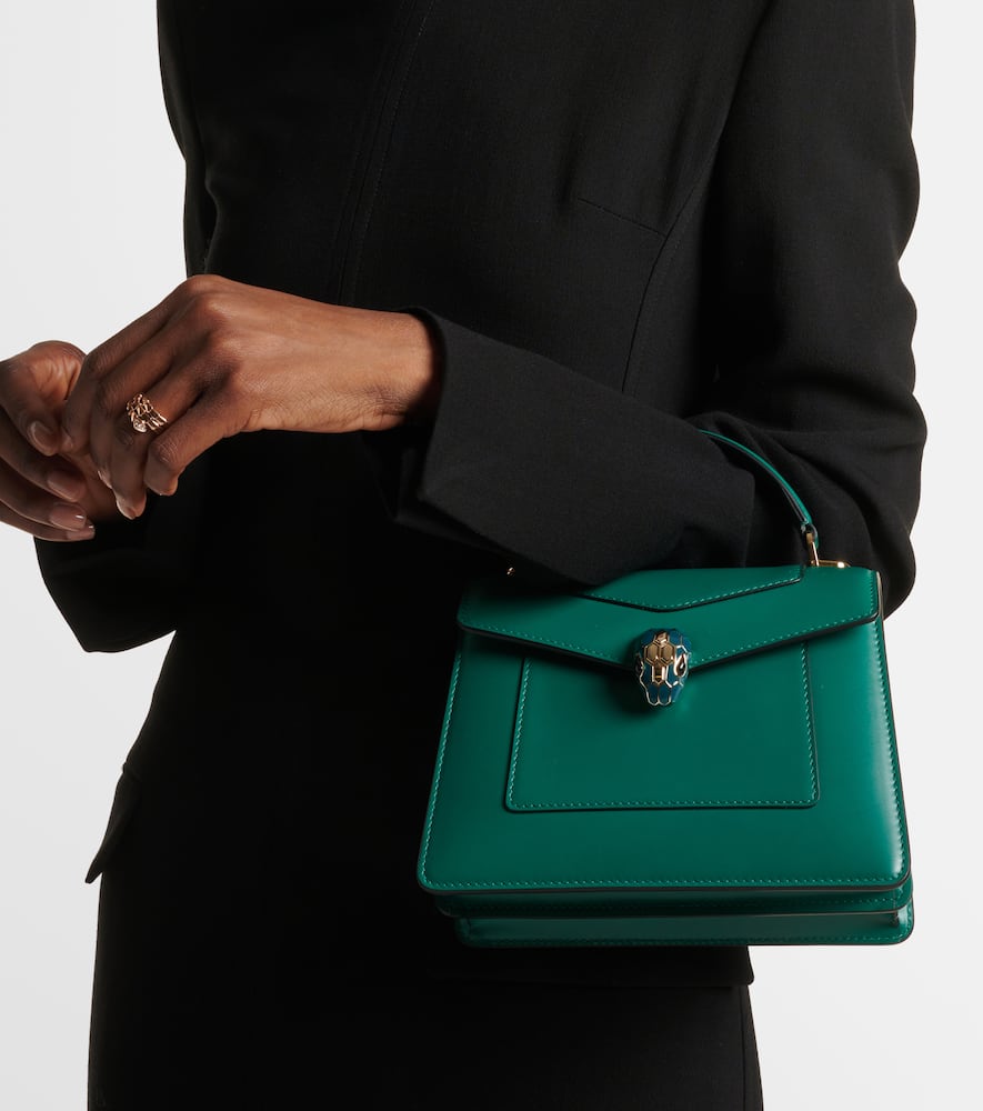 Bvlgari Serpenti Forever Medium leather tote bag